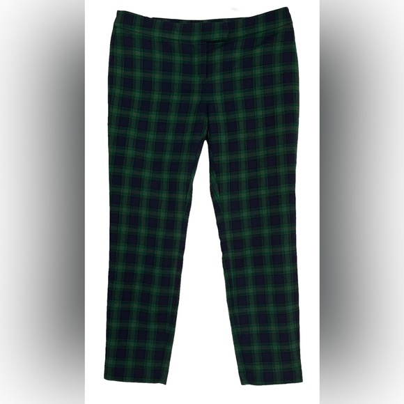 VINEYARD VINES Style 2P0188 Women’s Plaid Wool Spandex Pants Lined size 4 - Picture 10 of 10